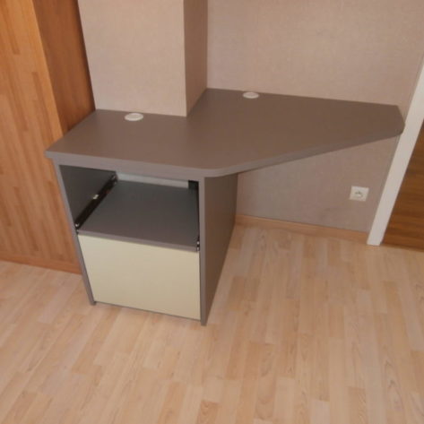 Mini bureau d'angle sur mesure